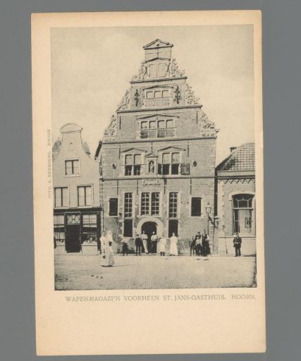 Wapenmagazijn formerly St. Jans-Gasthuis. Hoorn