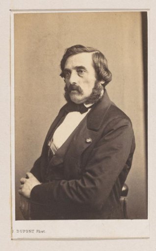 Portrait of the painter Marschouw, half-length