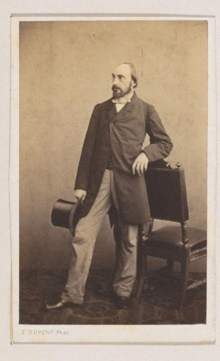 Portrait of the engraver Jean Baptiste Pierre Michiels, full-length