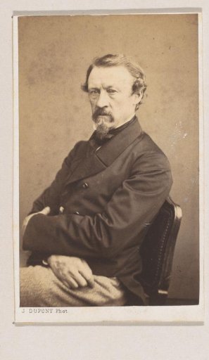Portrait of the painter Florent Mols, half-length