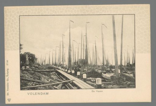 Volendam. The Harbour