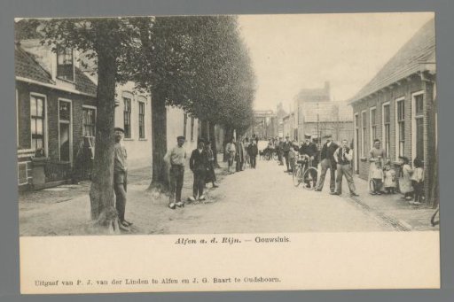 Alphen on the Rhine. Gouwsluis