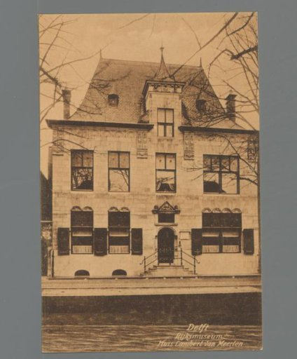 Delft. Rijksmuseum: House Lambert van Meerten