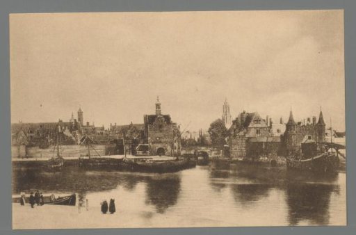Johannes Vermeer. View of Delft