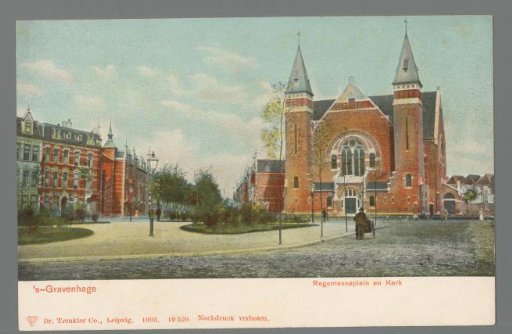 's-Gravenhage, Regentesseplein and Church