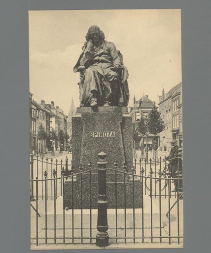 Spinoza Monument. The Hague