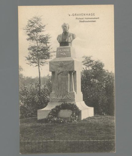 The Hague. Richard Hol Monument. Stadhouderslaan