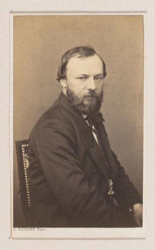 Portrait of the painter Henri Adolphe Schaep, half-length