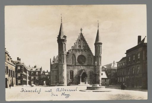 The Hague. Binnenhof with Ridderzaal