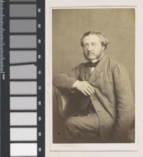 Portrait of the architect Schadde, half-length