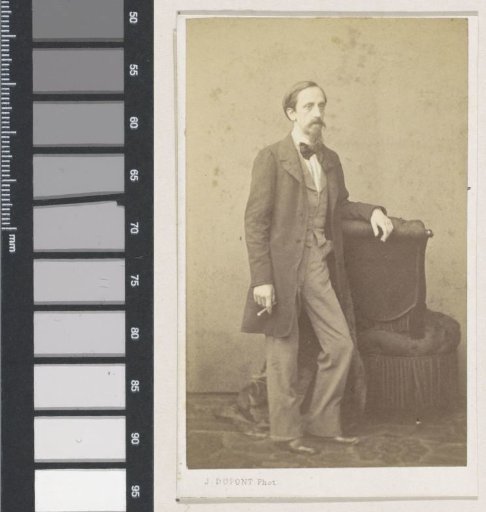 Portrait of the Painter Auguste Serrure, Full-Length