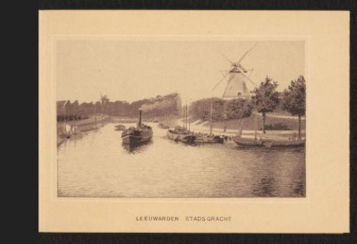 Leeuwarden. City Canal