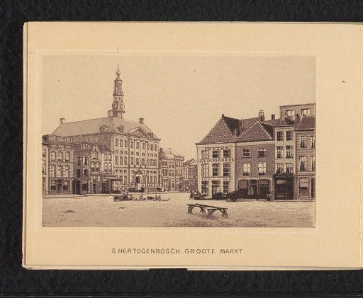 's Hertogenbosch. The Great Market