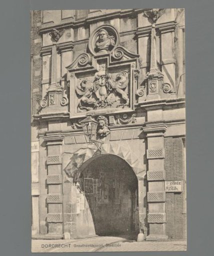 Dordrecht. Groothoofdspoort, city side