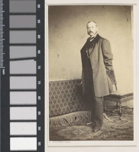 Portrait of the Painter Ernst Slingeneyer, Full-Length