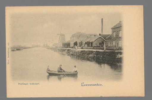 Harlinger Canal. Leeuwarden