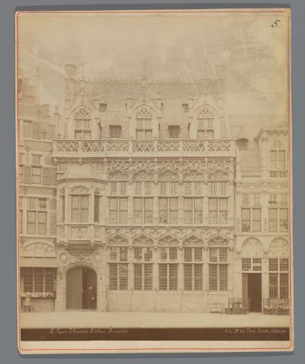 Building at the World Exhibition of 1897 in Brussels, Belgium