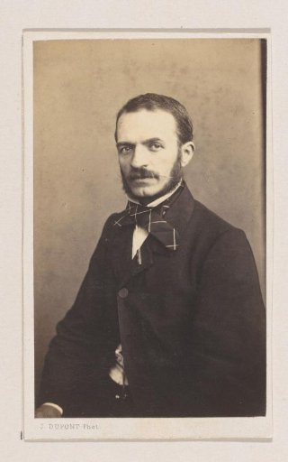 Portrait of the Engraver Michael Karen Antoon Verzwyvel, Half-Length