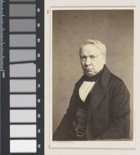 Portrait of the medallist and ciseleur Joannes Petrus Antonius Verschuylen, half-length