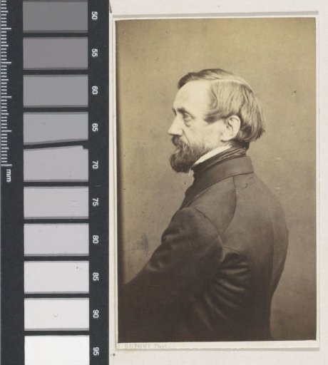 Portrait of the painter Jean Antoine Verschaeren, half-length