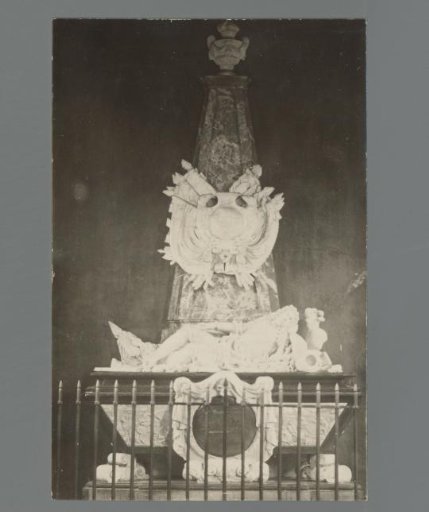 Monument to Menno van Coehoorn in the Reformed Church at Wijckel
