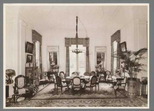 The Hall at Fraeylemaborg in Slochteren, 1960
