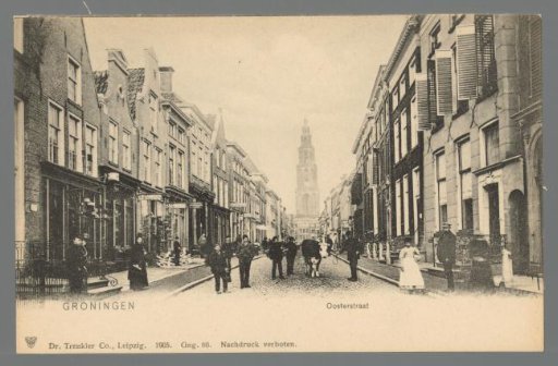 Groningen. Oosterstraat