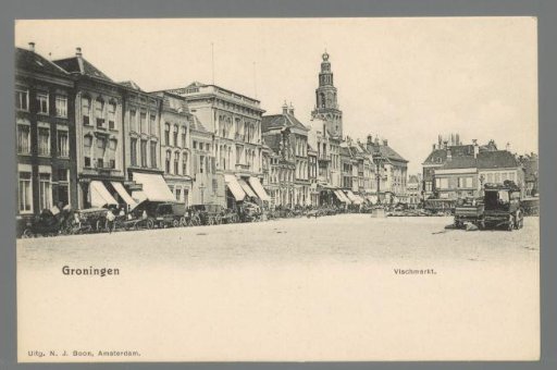 Groningen. Vischmarkt