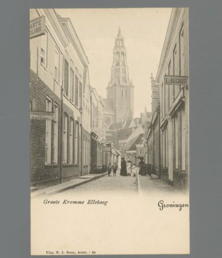 Groote Kromme Elleboog. Groningen