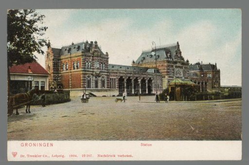 Groningen. Station