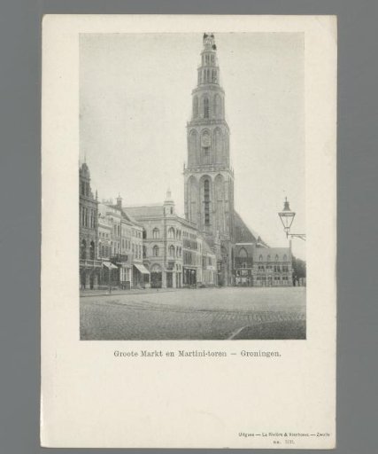 Grote Markt and Martini Tower - Groningen