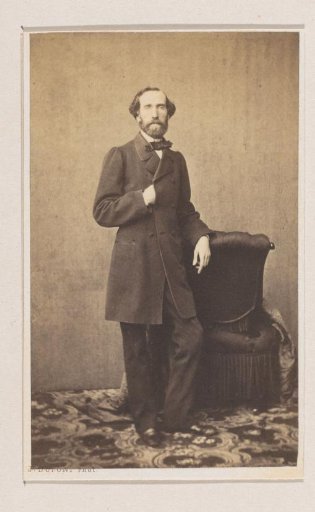 Portrait of the painter Bernard Pierre Weiser, full-length