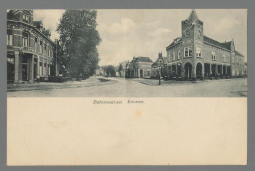 Stationsstraat. Emmen