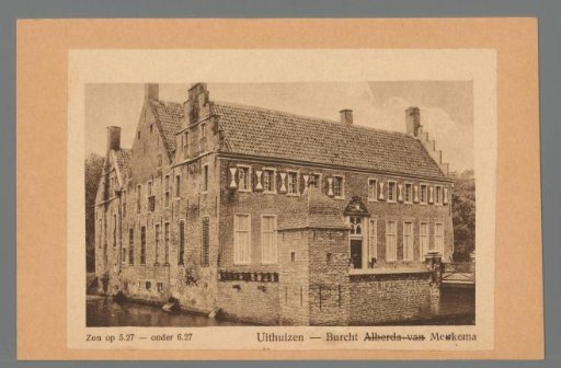 Uithuizen - Burcht Alberda van Meukema