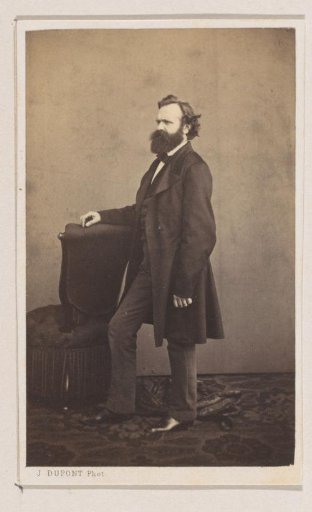 Portrait of the painter Johann Bernhard Wittkamp, full-length