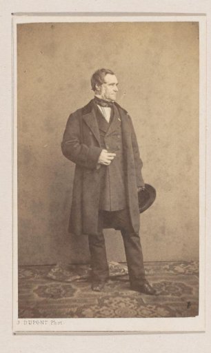Portrait of the painter Antoon van Ysendyck, full-length