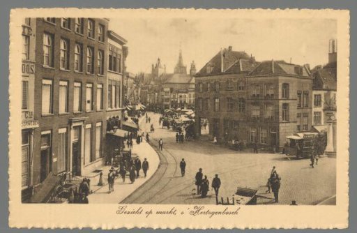 View of the market, 's-Hertogenbosch