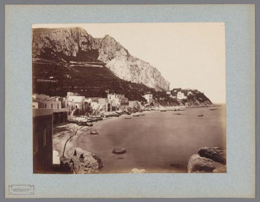 View of Capri and the coast