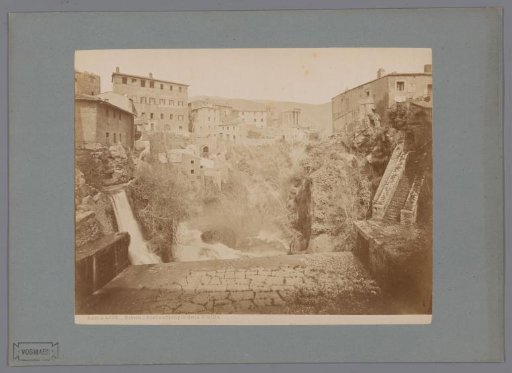 View of Tivoli with the Temple of the Sibyl in the background