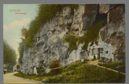 Geulem. Rock dwellings
