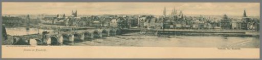 Greetings from Maastricht. Panorama of Maastricht