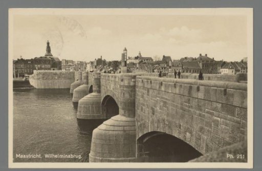 Maastricht. Wilhelmina Bridge