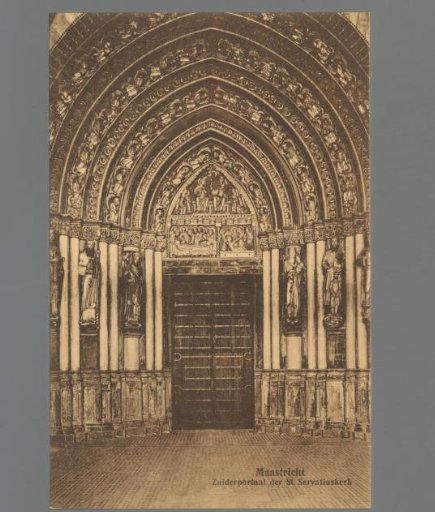 Maastricht. Southern Portal of St. Servatius Church