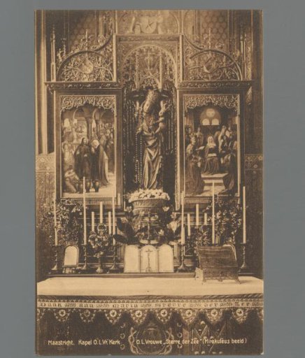 Maastricht. Chapel of Our Lady's Church. Our Lady "Star of the Sea" (miraculous image)
