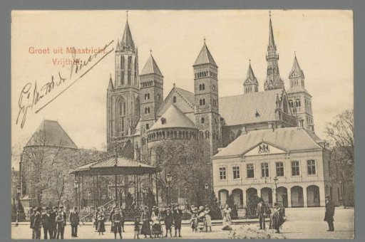 Greetings from Maastricht. Vrijthof