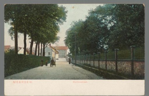 Meersen. Stationsstraat