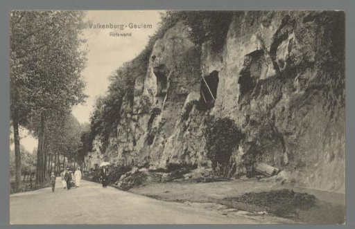 Valkenburg - Geulem. Rock wall