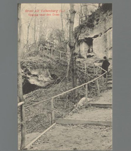 Greeting from Valkenburg (L.). Ascent to the Dries
