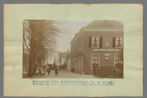 View of Koudekerk (on the Rhine)