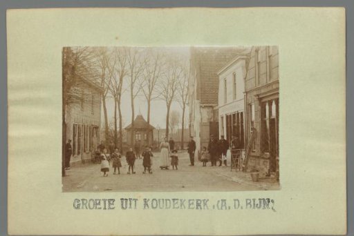View of Koudekerk (on the Rhine)